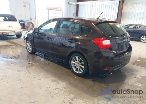 2012 Subaru Impreza 2.0I Premium из США, поврежденный, VIN JF1GPAC65CH212405
